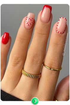 French Tip Candy Cane Nails, Nails Inspiration Simple, Christmas Nails Easy, Nail Candy