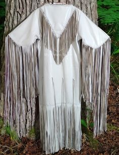 Handmade Womens white leather fringes beaded pawwow Regalia wedding Dress Item specifics Condition: New with tags: A brand-new, unused, unworn and undamaged item in the original packaging (such as the original box or bag) and/or with the original tags attached, Accents: Beaded, Fringe Dress Length: Long Department: Women Style: Long Dress, Maxi Material: Real Leather Theme: 70s, 80s, 90s, Western Color: White Sleeve Length: Long Sleeve Occasion: Powwow, Wedding Brand: MyNativeStore Woman's Western Leather with Fringes Wedding Dress 100 % Genuine Top Quality Soft Leather With Fringes Hair Tassels Powwow Wedding DressWomen Wedding DressFringes DressLeather Wed DressWhite Maxi DressHandmade DressLong Sleeve Dressbeaded fringes DressLong Dress MaxiHair Tassels DressSoft Leather maxiHair Tassel White Beaded Fringe Wedding Dress, White Wedding Dresses With Tassels, White Fringe Dress For Wedding, White Fringe Wedding Dress, Hair Tassels, Native Wedding, Fringe Wedding Dress, Beaded Fringe Dress, Style Long Dress