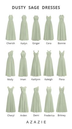 the dress code for every bridesmaid