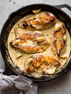 Chicken Recipes Fried, Lemon Chicken Recipes, Garlic Lemon Chicken, Chicken Garlic, Creamy Garlic Chicken, Garlic Cream Sauce, Breaded Chicken, Garlic Chicken