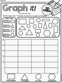 a worksheet for teaching how to use graph it