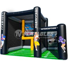 Football Challenge Where To Buy Crystals, Carnival Ideas, Inflatable Bouncers, Arcade Cabinet, Bag Business, Field Goal, Sports Themed Party, Buy Crystals, Game Time