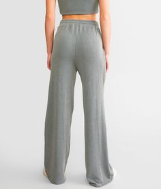 Willow & Root Rib Knit Flare Pant - Blue Small, Women's Seafoam High rise textured pant Elasticized waistband Inseam measures 31. 76% Polyester 21% Rayon 3% Spandex. Hand wash cold with like colors. Do not bleach. Flat dry. Low iron on reverse if needed. Do not dry clean.. WOMEN'S BOTTOMS SIZE CONVERSION CHART Waist (size) 22 23 24 25 26 27 28 29 30 31 32 33 34 36 38 Women's 000 000 00 0 1/2 3/4 5/6 7/8 9/10 11/12 13/14 16 18 20 22 S/M/L Sizing XXS XS S S M M L L XL XXL XXL - - - EU - - - - 32 3 Functional Full-length Bottoms With Ribbed Waistband, Pants With Ribbed Waistband And 4-way Stretch, Pant For Women, Flare Pant, Women's Bottoms, Conversion Chart, Women's Pants, Low Iron, Waist Size