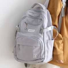 【Type】: Backpack/Shoulder Bag 【Material】: Nylon 【Waterproof】:Yes 【Top Size】: 26cm 【Bottom Size】: 30cm 【Width】: 14cm 【Height】: 41cm 【Strap Height】: 44cm 【Internal Capacity】: 15inch laptop,Book,Wallet, Key Case, mobile phone, makeup, paper towel, etc Pay attention to store priority to send parcels Womens Low Heels, Book Wallet, Case Mobile, Fashion Shoes Sneakers, Orange Shoes, Wedges Style, Sport Shoes Women, Platform Slippers, Mesh Shoes