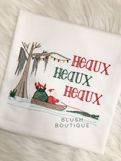 Kids Christmas Shirt, Blush Boutique, Embroidered Items, Brand Shirts, Soft Cover, Christmas Signs, Christmas Shirt, Kids Christmas