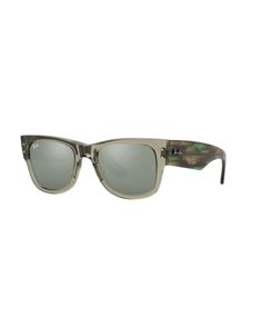 Ray-Ban Unisex  Transparent Green Size: 51 Wayfarer Sunglasses, Ray Ban, Online Store, Ray Bans, Sunglasses, Green, Black