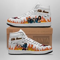 Eddie Munson Rock Show Shoes Custom Stranger Things Sneakers-Gear Wanta Eddie Munson Shoes Reebok, Hellfire Shoes, Eddie Munson Vest Patches, Stranger Things Table Centerpieces, Nike Air Force 1 Stranger Things, Stranger Thing Gifts, Eddie Munson Jewelry, Eddie Munson Shoes, Stranger Things Shoes