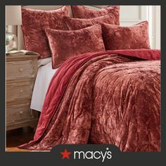 in stock Velvet Comforter, Bad Inspiration, Velvet Quilt, Velvet Bed, King Pillows, Euro Sham, Twin Quilt, King Quilt, Velvet Fashion