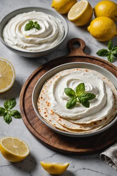 A photo of a  Sour Cream which is a type of Sides for Quesadillas Delicious Quesadillas