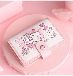 Kawaii Card Bag Introducing our adorable Kawaii Card Bag! This stylish bag is not only cute. but also functional. with plenty of space for all of your cards. Keep your cards organized and on-trend with our Kawaii Card Bag. Kawaii Purse, Credit Card Organizer, Hello Kitty Kuromi, Kuromi My Melody, Hello Kitty Characters, Hello Kitty Cartoon, Hello Kitty My Melody, Card Organizer, Leather Coin Purse