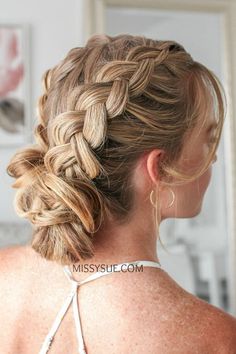 20 Cute Wedding Guest Hairstyles That Will Make You Stand Out Dutch Braid Bun, Dutch Braid Updo, Two Dutch Braids, Cute Prom Hairstyles, Double Dutch Braid, Dutch Braid Hairstyles, Double Dutch, Braided Bun Hairstyles, Hair Knot