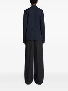 DRIES VAN NOTEN Cotton Blazer Shirt - Farfetch Yoko London, City Dress, Blazer Shirt, Cotton Blazer, Summer Beach Wear, Dries Van Noten, Ballet Flat Shoes, Ski Wear, Jacket Tops