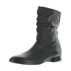 Manufacturer: Munro Size Origin: US Style Type: Mid-Calf Boots Collection: Munro Closure: Material: Leather/Textile Fabric Type: Leather Sku: BH5676326 Size: 8.  Color: Black.  Gender: female.  Age Group: adult. Slouch Ankle Boots, Justin Boots Womens, Chunky Heel Ankle Boots, Short Leather Boots, Dressy Shoes, Womens Combat Boots, Womens Chunky Heels, Womens Stilettos, Pointed Toe Boots