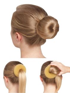 Bun Builder Hairstyle Hacks, Donut Bun, Ballet Bun, Perfect Bun, Hair Bun Maker, Bun Maker, Peinados Fáciles Para Cabello Corto, Hoco Hair Ideas, Braided Hairstyles Easy