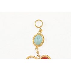 This is part of Chairish’s Fine Jewelry assortment.  A lovely multi-colored drop pendant for necklace made from Roman glass (400 to 500 AD) set within a custom 21 k gold pendant with gold bead accents and 21 k gold bail. Pendant measures 1 7/8" tall (including bail), 9/16" wide and 1/8" deep. Gold Cabochon Teardrop Pendant Jewelry, Gold Teardrop Cabochon Jewelry, Gold Cabochon Teardrop Pendant, Gold-tone Amulet Round Pendant Jewelry, Antique Yellow Gold Pendant Charms, Antique Gold Pendant With Lobster Clasp, Gold Round Beads, Gems, And Cabochons For Gifts, Luxury Gold Polished Beads, Gems, And Cabochons, Roman Glass