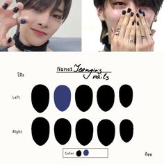 K Pop Nails Skz, Stray Kids Nails Inspired, Straykids Nails, Kpop Idols Nails, Stray Kids Nails