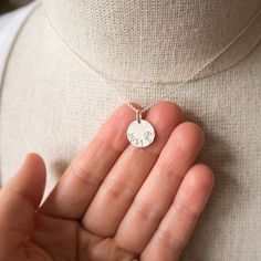 "Just Be Necklace in Sterling Silver Wear it as a gentle reminder to slow down, and just be in the moment. Minimal, inspirational necklace. Dainty and lightweight, perfect for everyday wear. Need more special words? - this necklace is ideal for layering! Make your own statement: https://www.etsy.com/shop/StudioSimpleJewelry?ref=seller-platform-mcnav&section_id=23228668 FEATURES: * premium quality sterling silver disc is beautifully finished and has a nice thickness, * the disc is carefully h Everyday Inspirational Hand Stamped Necklaces, Inspirational Hand Stamped Everyday Necklace, Everyday Inspirational Hand Stamped Necklace, Everyday Meaningful Nickel-free Charm Necklaces, Inspirational Pendant Charm Necklaces For Everyday, Everyday Meaningful Sterling Silver Charm Necklaces, Everyday Meaningful Sterling Silver Charm Necklace, Everyday Spiritual Charm Necklace With Round Pendant, Meaningful Stamped Necklaces For Everyday