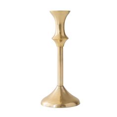 "Bamboo Shape Metal Gold Candle Holder" Gold Candle Holder, Long Candles, Farmhouse Ceiling Fan, Gold Candle, Gold Candle Holders, Circle Light, Flush Mount Ceiling Fan, Will And Grace, Gold Candles