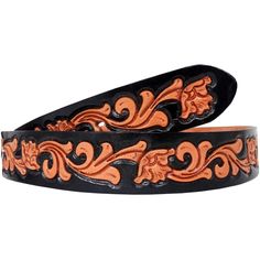 Floral Belt, Double J, Women's Belts, Custom Belt, Leather Carving, Leather Shops, Belt Size, Natural Leather, Belts For Women