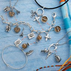 Discover different ways to wear your favorite charms! #JamesAvery James Avery Jewelry, Charms For Bracelets, Pandora Bracelet Charms, Bracelet Charms