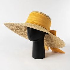 SKU:1005005401173512 Applicable Scene: Beach Gender: Unisex Feature: Sun protection Material: Raffia Model Number: W843 Pattern Type: Solid Item Type: Sun Hats Size: Head circumference 57cm adjustable sweat band Cap height: about 10cm Brim: about 15cm Adjustable Yellow Straw Hat For Summer, Yellow Straw Sun Hat For Spring, Yellow Sun Hats For Spring, Adjustable Yellow Summer Straw Hat, Spring Yellow Sun Hat With Uv Protection, Yellow Sun Hat With Uv Protection For Spring, Casual Yellow Straw Hat, Yellow Brimmed Straw Hat For Summer, Yellow Brimmed Straw Hat For The Beach