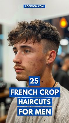 25 French Crop Haircuts for Men: Elevate Your Grooming Game Man Haircut High Fade, French Men Haircut, European Men’s Hairstyle, Trendy Male Haircut Short, Textured Crop Mens Haircut, French Fade Haircut, Short Clean Haircuts For Men, Men’s Hairstyles Blonde, Boys French Crop Haircut