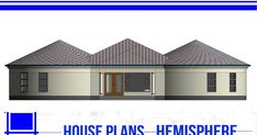 the house plans are designed to look like two story houses with dormers on each floor