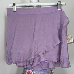 New Size Large Last Picture Is Not Mine, Found It On Here, Included It To Show How It Looks On Bundle & Save (Pay Same Shipping Fee For Multiple Items) New To Poshmark? Sign Up With My Invite Code Penelope2220 For $10 Off Your First Purchase! Purple Short Skort For Summer, Purple Short Skort For Spring, Purple Short Length Skirt For Summer, Purple Mini Skirt For Vacation, Casual Purple Mini Skirt For Summer, Purple Short Skirt For Summer, Purple Mini Skort For Summer, Purple Cotton Skort For Summer, Purple Flowy Mini Skirt For Summer