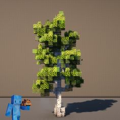 an image of a tree made out of lego blocks