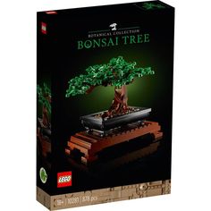 the bonsai tree is made out of legos