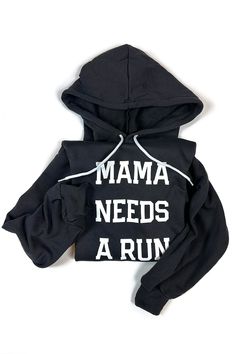 Mama Needs A Run Hoodie This soft, comfy, unisex hoodie will fit all your hoodie needs. Made with a cozy fleece fabric, this hoodie is great all year round. Fabrication: 52% cotton, 48% poly fleece Custom Printed Shirts, Dark Grey Color, Teal Colors, Cool Items, Fleece Fabric, New Product, Unisex Hoodies, Gray Color, Quality Fabric