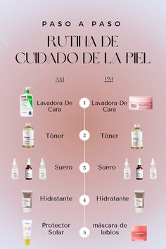 Una rutina de cuidado de piel fácil y asequible para pieles secas y sensibles que la mantendrá radiante día y noche. Get Glass Skin, Hair Essentials, Glow Up Tips, Glass Skin, Night Routine, Skin Tips, Cleaning Routine, Face Care, Simple Makeup