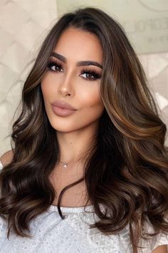 Sking Care, Goddess Hair, Hair Cosmetics, Brown Balayage, Hair 2024, Flawless Face, Brunette Hair, Hair Colour, New Hair