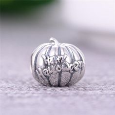 Pumpkin Charms Fits For Diy Bracelet Pendant missangas bijoux 100% 925 Sterling Silver fit for Authentic pandora Charms european bracelets Item specifics    Metals Type: Silver    Charms Type: Religious    Style: Classic    Model Number: T171 abalorioe plata kralen choker pura perlarmband zircon pulsera    Item Type: Charms    Fine or Fashion: Fashion    Material: 925 Sterling Silver    Usage: Special DIY Charm Bead Gift to Mother Wife Kids Family Friend    Package: 1 pc/plastic bag,5pcs/lot Silver Pumpkins, Bead Charms Diy, Pandora Bracelet Charms, Small Charms, Evil Eye Charm, Diy Charms, Car Charms, 925 Jewelry, Charm Gift