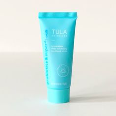 This Listing Is Included In The 5 For $25 Offer. Bundle Any 5 Listings Marked 5/$25and Send An Offer For $25! Got Pores? Get This, Tula's So Poreless Deep Exfoliating Blackhead Scrub. Created With Powerhouse Ingredients Like Pink Salt, Volcanic Sand & Witch Hazel, This Scrub Helps Target Blackheads, Deeply Purifying & Minimizing The Look Of Pores. Sample Size. See Pic W/Quarter For Size Comparison. New & Unused! 1 Left Tula Skincare Routine, Tula Xii, Tula Skincare How Good Is It, Tula Skincare Products, Blackhead Scrub, Elemis Cleansing Balm, Sugar Scrub For Face, Tula Skincare, Facial Exfoliator