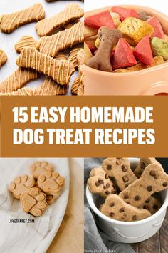 The Best 15 Homemade Dog Treat Recipes Crunchy Dog Treats Homemade, Dog Treat Recipes For Silicone Molds, Dog Treat Maker Recipes, Dehydrated Dog Treats Recipes, How To Make Dog Treats, Easy Dog Treats 2 Ingredients, Diy Dog Treats To Sell, Long Lasting Dog Treats Homemade, Diy Dog Treats Easy