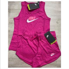 Brand New With Tags Shirts And Pants, Nike Pink, Kids Nike, Big Girl, Shirt And Pants, All Colors, Matching Sets, Juicy Couture, Workout Clothes