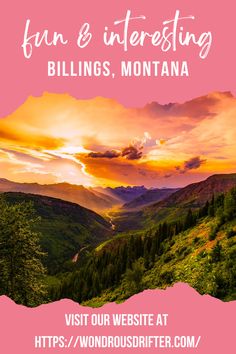 Fun & Interesting Billings, Montana Us Travel Destinations, Breathtaking Places, Unusual Things, Road Trip Usa