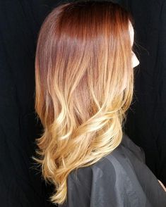 Glam Up with These 30 Red Blonde Hair Ideas for a Radiant Look Blonde Hair Red Tips, Hair Red Tips, Blonde Hair With Red Tips, Bold Highlights, Copper Ombre, Red Tips, Red Blonde, Blonde Hair Ideas