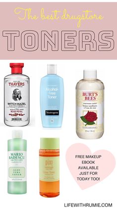 Using a toner can make a huge difference to your skin. Are you looking for the best drugstore toner for oily skin or affordable drugstore toners for combination skin? Look no further, here are the best 5 drugstore toners. #toner #drugstoretoner #skincareproducts Tips For Oily Skin, Anti Wrinkle Skin Care, Drugstore Skincare, Skin Care Wrinkles