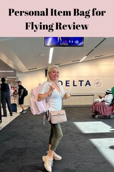 In depth review of this multi-use personal item backpack. If you put your purse in the bag, you can carry on a backpack and a carry-on size roller bag!
#traveltip Carry On Size, Air Travel, Travel Size, Luxury Travel, Travel Bag, Carry On