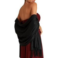 Nwt! Women's Silk Scarf Pashmina Shawls And Wraps For Wedding Favors Bride Bridesmaid Gifts Evening Dress Shawl! - 100% Viscose - Cashmere Feel Wedding Scarf Shawl Silky Soft Luxury Scarfs - Size: 27.6" X 76" Inches - Wedding Bridal Wraps Bridesmaid Wraps Shawls Holiday Christmas Wraps Shawls Cover Ups Thank You! Dress Shawl, Trendy Scarves, Wedding Scarf, Bridesmaid Shawl, Black Shawl, Dress With Shawl, Bridal Shawl, Evening Dresses For Weddings, Fringe Scarf