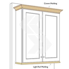 the measurements for an armoire cabinet