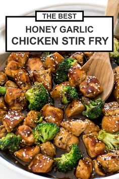 the best honey garlic chicken stir fry recipe