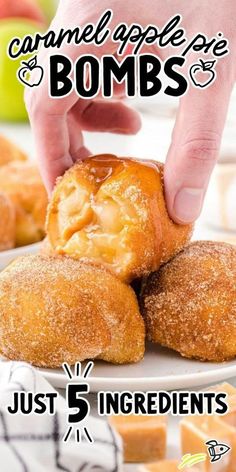 Caramel Apple Pie Bombs Stuff Apples Dessert Recipes, Apple Filling Desserts Easy, Homemade Baked Desserts, Things To Do With Your Best Friend Fall, Stuff To Do With Apples, Caramel Apple Bake, Light Apple Desserts, Fall Apple Snacks, Dessert Wraps Recipes