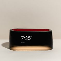 cherry Alarm Clock Light, Loftie Alarm Clock, Cool Alarm Clock, Things You Need In Your Bedroom, Desk Clock Aesthetic, Room Decor Wishlist, Digital Alarm Clock Aesthetic, Nightstand Clock, Aesthetic Alarm Clock