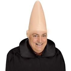 Come in peace or from France when you wear the officially licensed SNL Conehead Headpiece! Everyone will love this iconic mask from Saturday Night Live's famous Conehead's skit! Gender: unisex. Age Group: adult. Conehead Costume, Cone Head, Pat Benatar, Mask Makeup, Haikyuu Funny, Fun World, Face Mask Black, Night Live, Pearl Jam