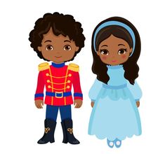 the prince and princess are standing next to each other in their wedding outfits royalty illustration