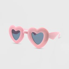 Plastic heart sunglasses from Wild Fable™ with a pink frame. Pink heart-shaped full rim and black lenses. Boast UV protection to keep your eyes shielded from harmful sun rays. If you're not satisfied with any Target Owned Brand item, return it within one year with a receipt for an exchange or a refund. Wild Fable™: A look for every story. Playful Heart-shaped Sunglasses With Uv Protection, Playful Heart-shaped Sunglasses With Gradient Lenses, Casual Heart-shaped Sunglasses With Heart Print, Trendy Heart Shaped Tinted Sunglasses, Trendy Heart-shaped Tinted Sunglasses, Fun Heart-shaped Sunglasses With Heart Print, Playful Heart-shaped Sunglasses For Valentine's Day, Cute Heart Shaped Sunglasses With Uv Protection, Cute Heart-shaped Sunglasses With Uv Protection