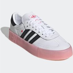 Adidas Brand New With Tags (No Box) Model: Sambarose Size: 5.5 (Us Women) Adidas Originals Shoes, Adidas Brand, Shoes Adidas, Fashion Hacks Clothes, Adidas Samba Sneakers, New Shoes, Adidas Women, Womens Shoes Sneakers, Sneakers Fashion